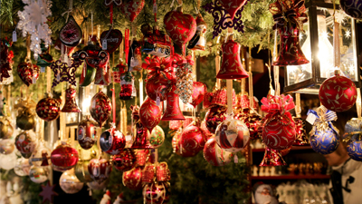 Burg med julmarknad i L�beck